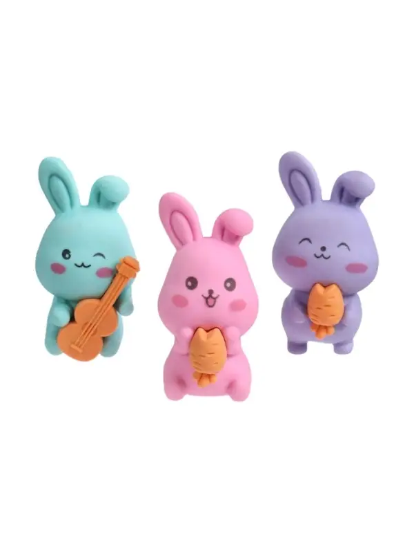 Ластик фигурный &laquo;Зайка&raquo;, МИКС