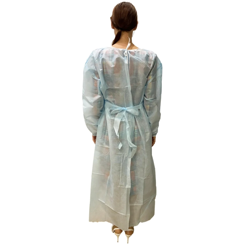 Халат хирург. стер, рук.рез, дл.140 см, р.54-56, пл.25, смс, 1шт