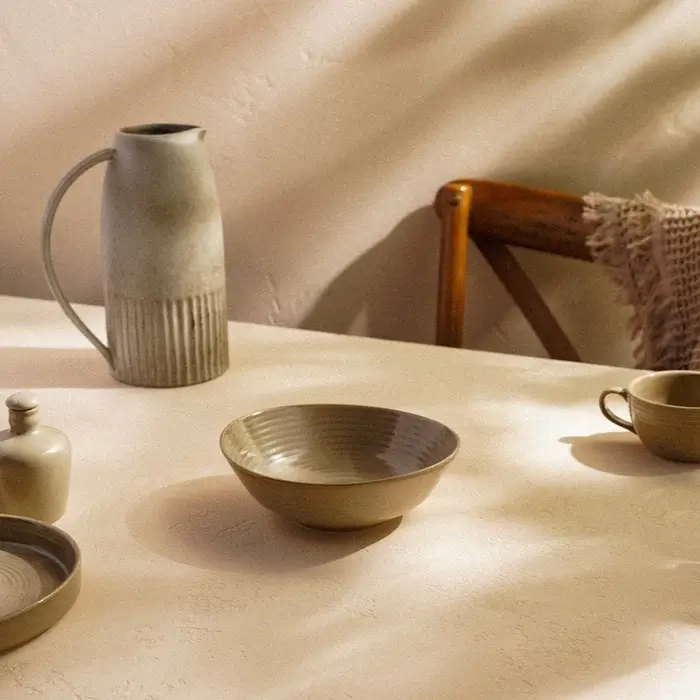 Салатник SL Home &laquo;Песчаный бриз&raquo;, 700 мл, фарфор, бежевый