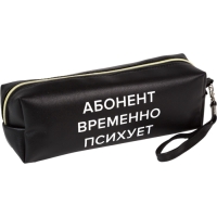 Пенал мягкий, 1 отделение, 80х215х50 мм, deVENTE " Абонент временно психует", объемный, искусственная кожа