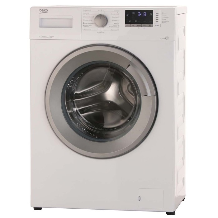 Стиральная машина Beko WSDN 63512ZSW, класс А, 1000 об/мин, до 6 кг, дисплей, бело/серая Стиральная машина Beko WSDN 63512ZSW, класс А, 1000 об/мин, до 6 кг, дисплей, бело/серая
