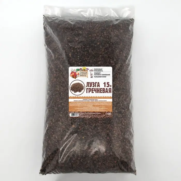 Лузга гречневая &laquo;Рецепты Дедушки Никиты&raquo;, 15 л