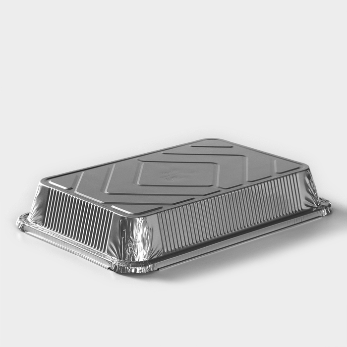 Набор форм из фольги для запекания и выпечки Доляна, 2,1 л, 31,5×22×5,5 см, 2 шт