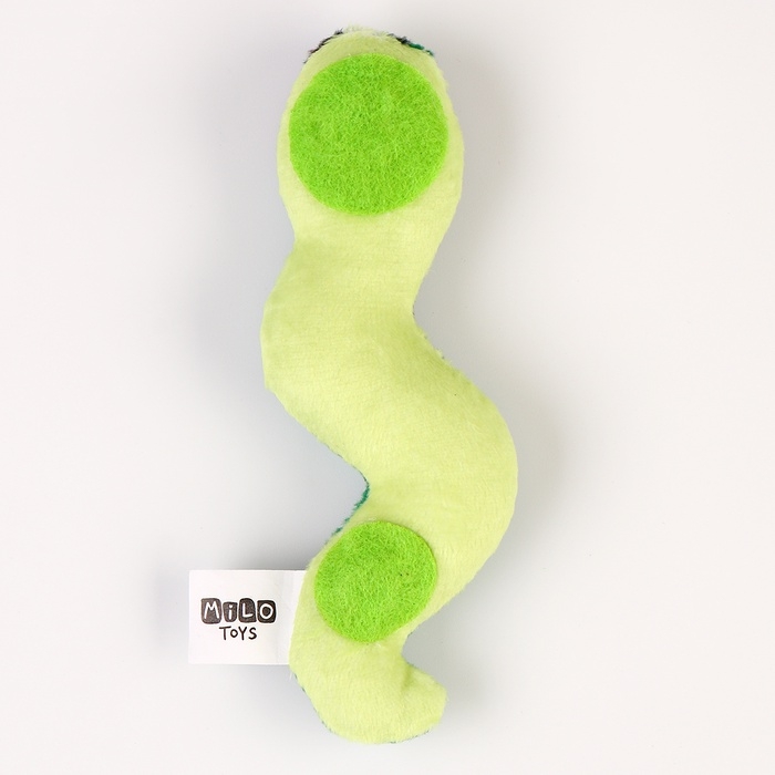 Магнит новогодний мягкий «Змея», зеленая Магнит новогодний мягкий «Змея», зеленая