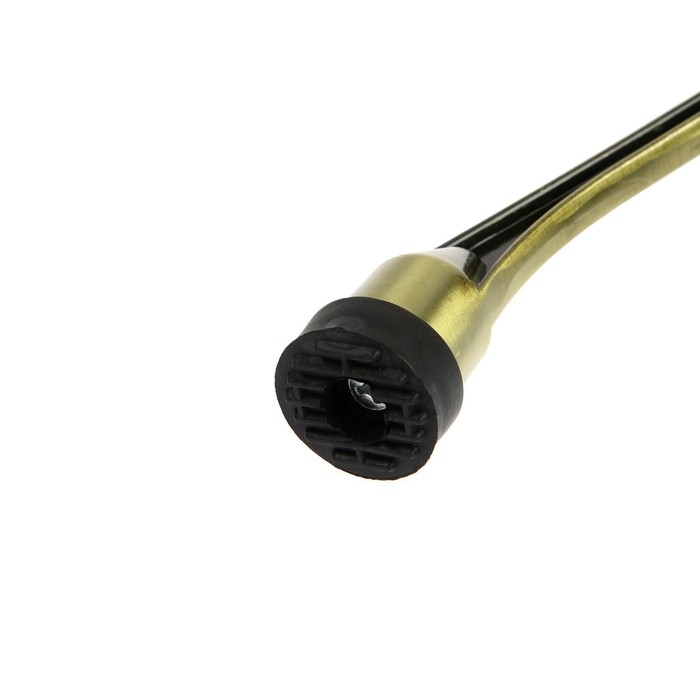 Фиксатор дверной LOCKLAND, Фиксатор дверной LOCKLAND, "козья ножка", цвет бронза