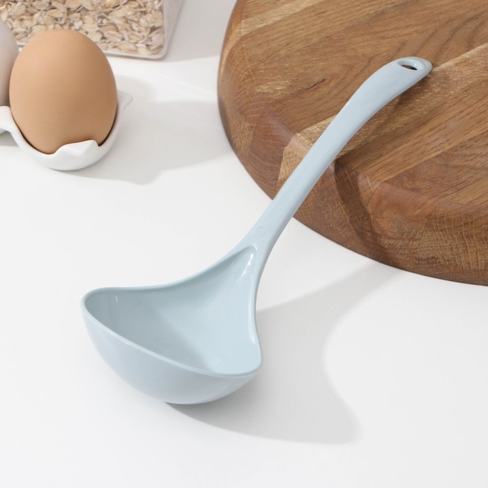 Половник пластиковый Доляна «Унция», 24×8×5 см, цвет МИКС Половник пластиковый Доляна «Унция», 24×8×5 см, цвет МИКС