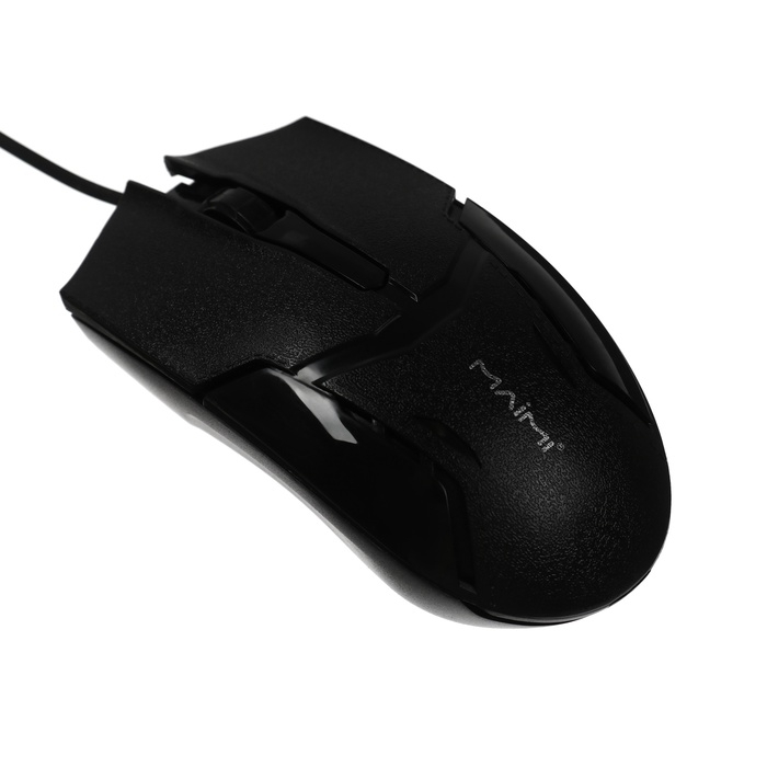 Мышь Maimi S1, игровая, проводная, оптическая, 1600 dpi, чёрная Мышь Maimi S1, игровая, проводная, оптическая, 1600 dpi, чёрная