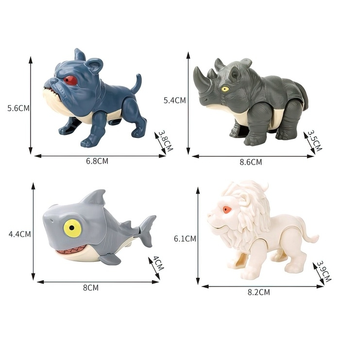 Игровой набор «Wild. Зубастики», 1 фигурка, подвижные детали, цвет МИКС Игровой набор «Wild. Зубастики», 1 фигурка, подвижные детали, цвет МИКС