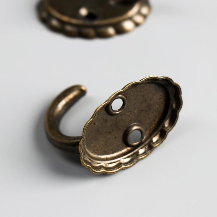 Крючок металл Крючок металл "Ретро" бронза 3,9х3,3х2,7 см