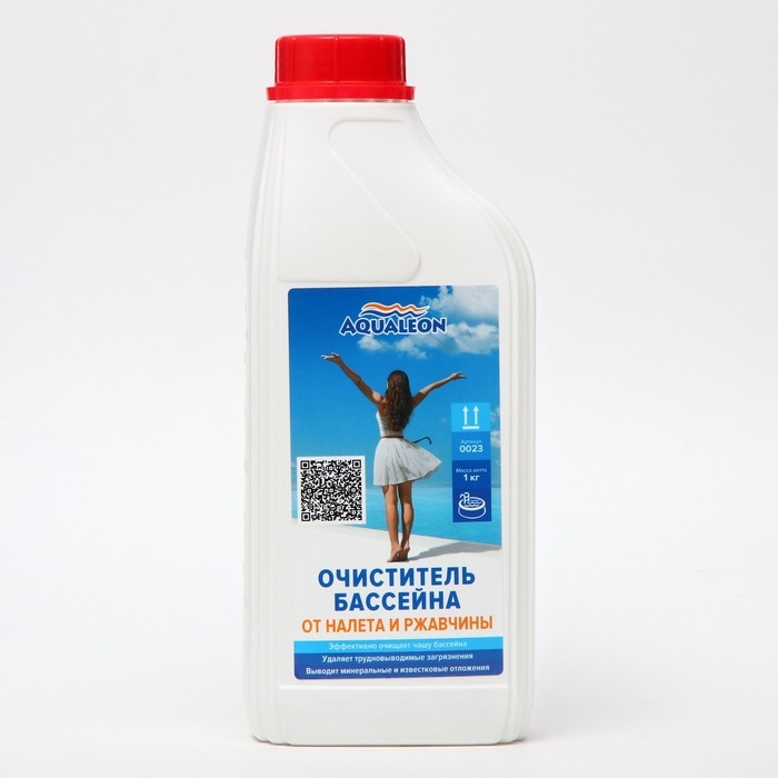 Очиститель Aqualeon минерального налета и ржавчины чаши бассейна, 1 кг Очиститель Aqualeon минерального налета и ржавчины чаши бассейна, 1 кг