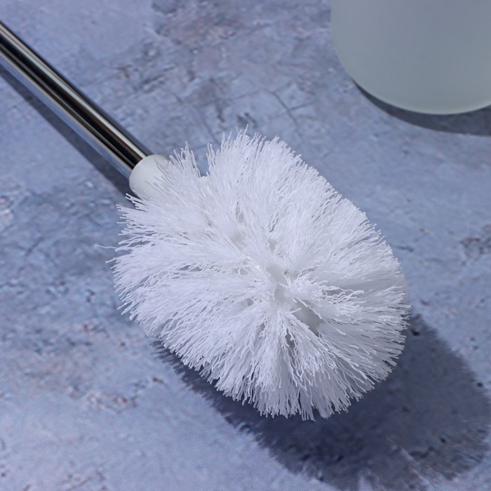 Ёрш для унитаза с подставкой настенный Штольц Stölz «Нео», 12×14×36 см, цвет хромированный Ёрш для унитаза с подставкой настенный Штольц Stölz «Нео», 12×14×36 см, цвет хромированный