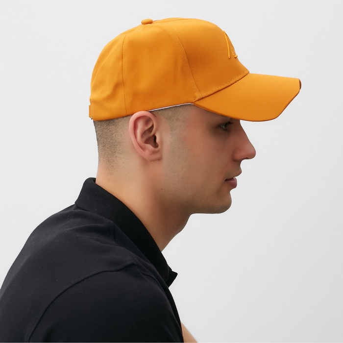 Кепка MINAKU Кепка MINAKU "Breek", цвет горчичный, размер 56-58