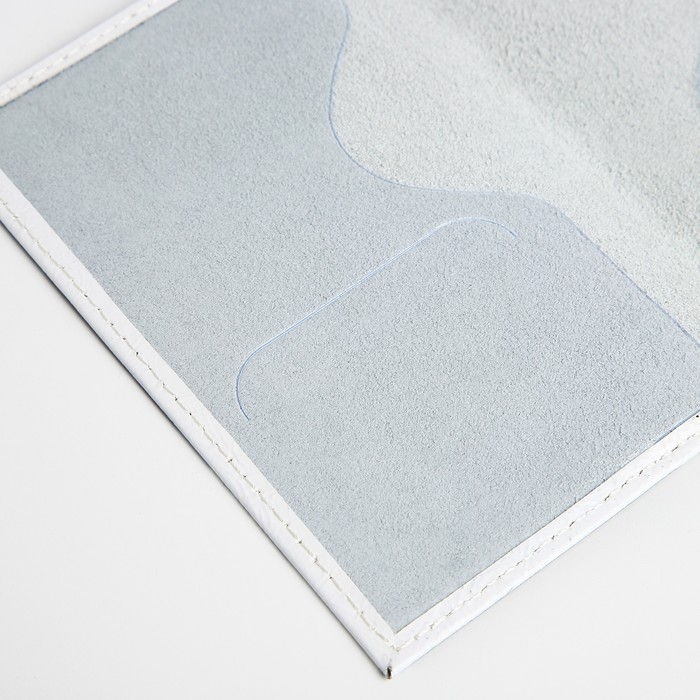 Обложка для паспорта, цвет белый