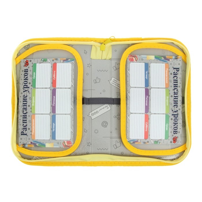 Пенал 1 секция, 130 х 210 х 40 мм, 2 откидные планки, тканевый, Calligrata TOP, Content Пенал 1 секция, 130 х 210 х 40 мм, 2 откидные планки, тканевый, Calligrata TOP, Content "Жесты"