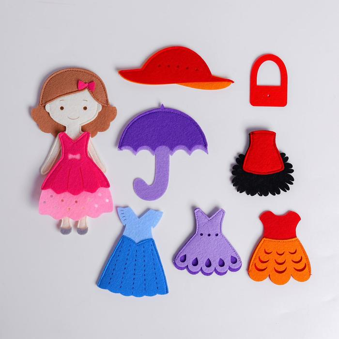 Игровой набор «Одень куклу. Маленькая модница» Игровой набор «Одень куклу. Маленькая модница»
