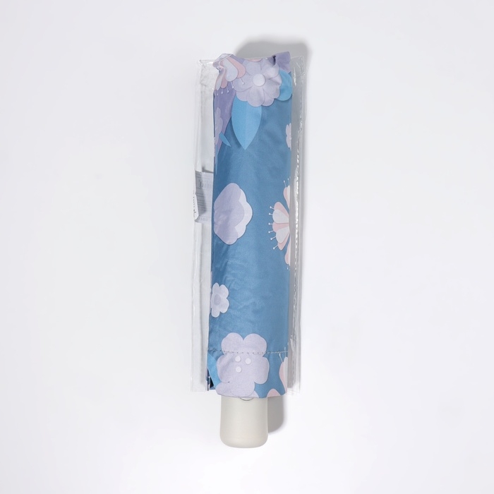 Зонт автоматический «Цветы», 3 сложения, 8 спиц, R = 48/55 см, D = 110 см, цвет МИКС Зонт автоматический «Цветы», 3 сложения, 8 спиц, R = 48/55 см, D = 110 см, цвет МИКС