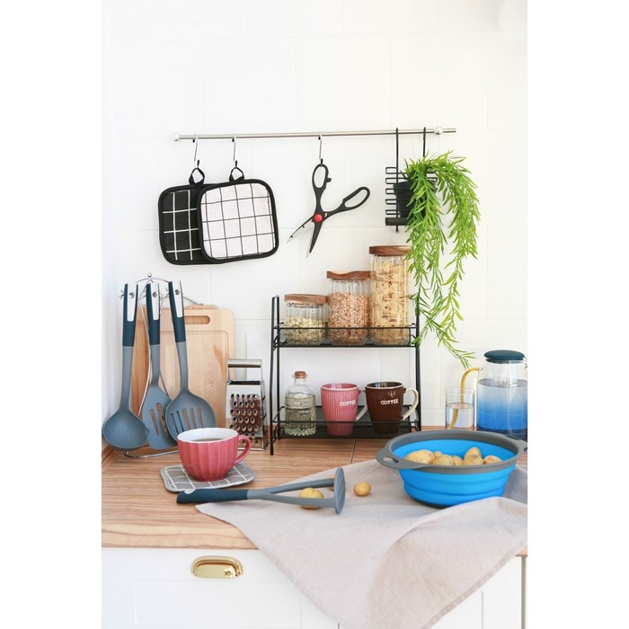 Кружка керамическая Доляна «Ноэми», 430 мл, цвет розовый Кружка керамическая Доляна «Ноэми», 430 мл, цвет розовый