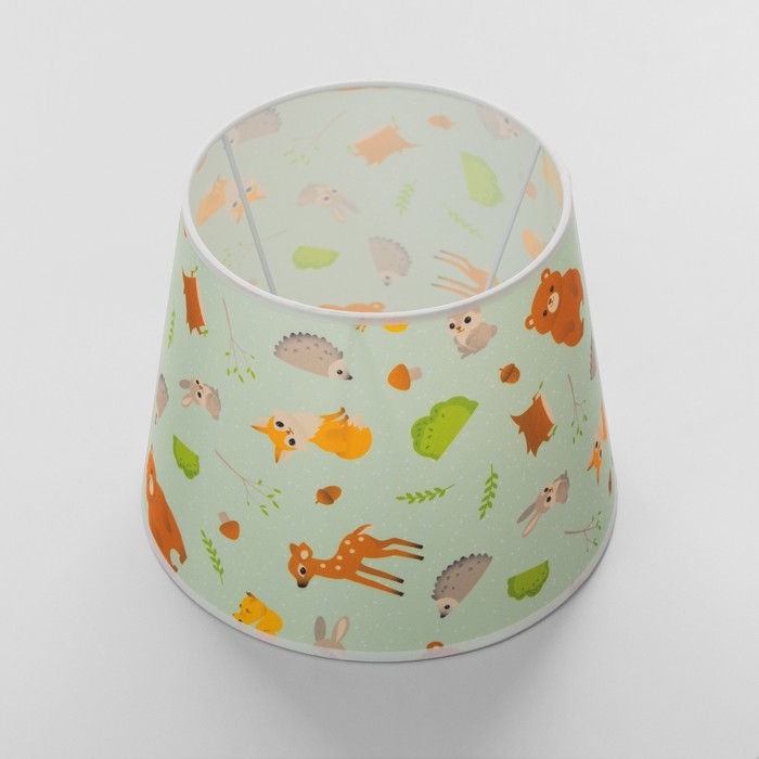 Абажур универсальный Абажур универсальный "Лесная жизнь" Е27/Е14 24х24х19см