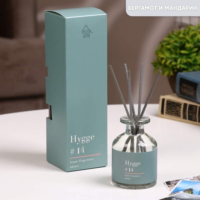 Диффузор ароматический Hygge #14 Абсент 100 мл Диффузор ароматический Hygge #14 Абсент 100 мл