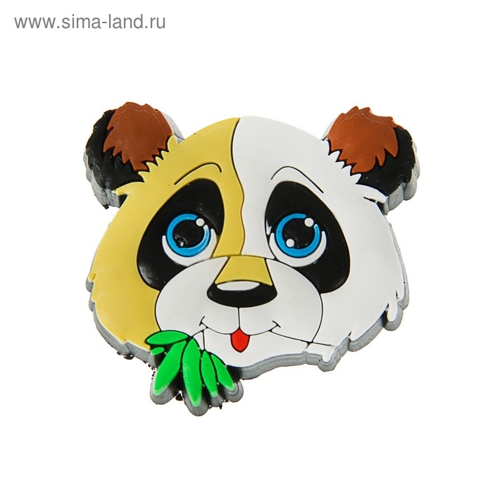 Ручка кнопка детская KID 001,  Ручка кнопка детская KID 001, "Панда", резиновая