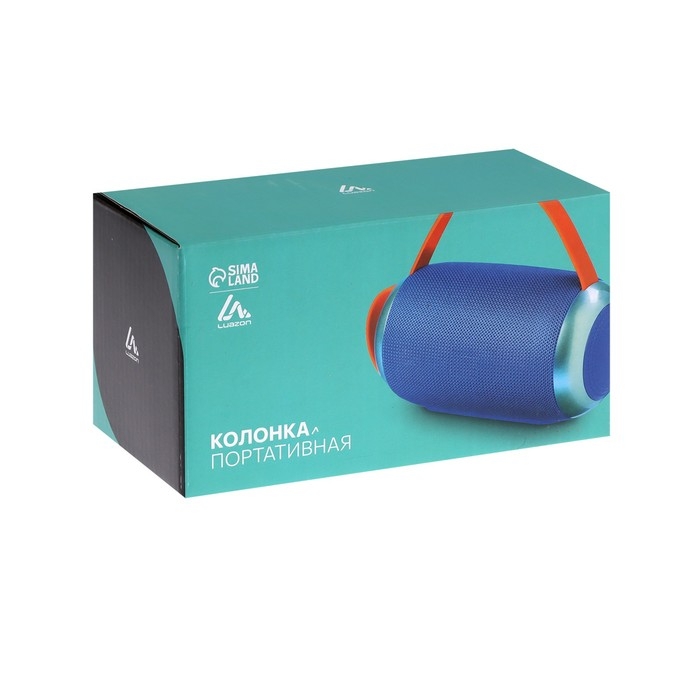 Портативная колонка Luazon LAB-54, 10 Вт, 1200 мАч, microSD, AUX, USB, хаки Портативная колонка Luazon LAB-54, 10 Вт, 1200 мАч, microSD, AUX, USB, хаки