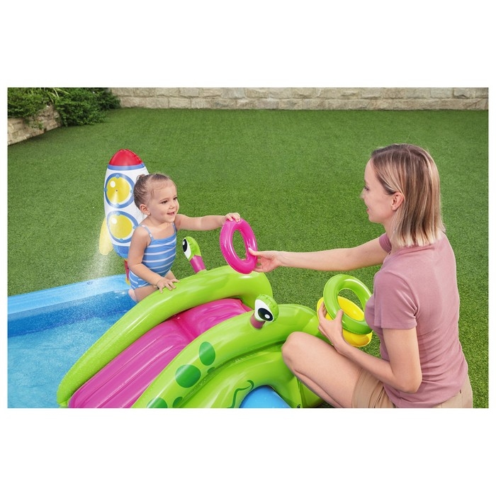 Игровой центр надувной «Маленький астронавт», 228 х 206 х 84 см, от 2 лет, 53126 Игровой центр надувной «Маленький астронавт», 228 х 206 х 84 см, от 2 лет, 53126