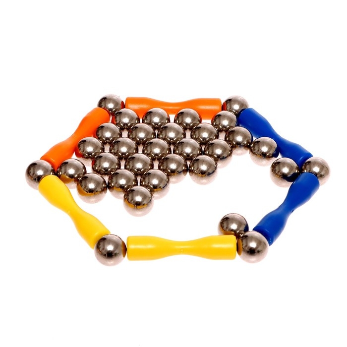 Конструктор магнитный, 62 детали Конструктор магнитный, 62 детали