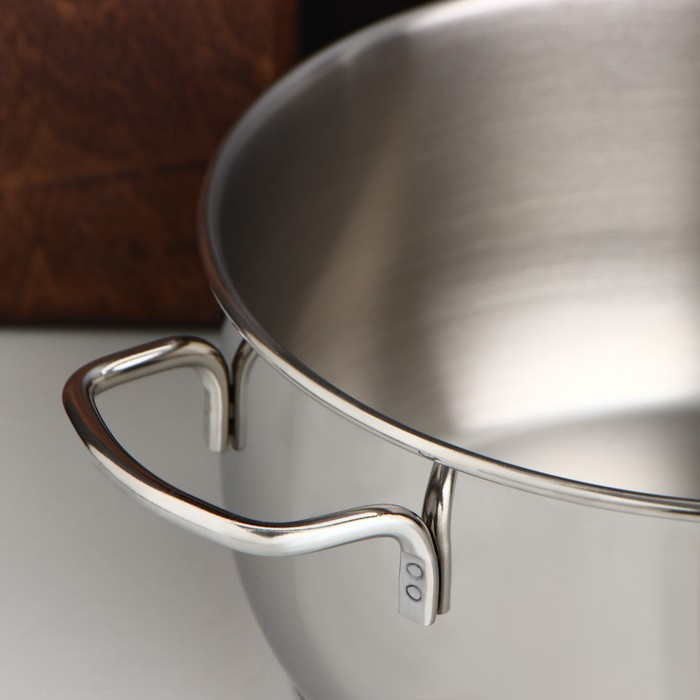 Кастрюля «Классика-прима», 2.5 л, d=20 см, капсульное дно, индукция Кастрюля «Классика-прима», 2.5 л, d=20 см, капсульное дно, индукция