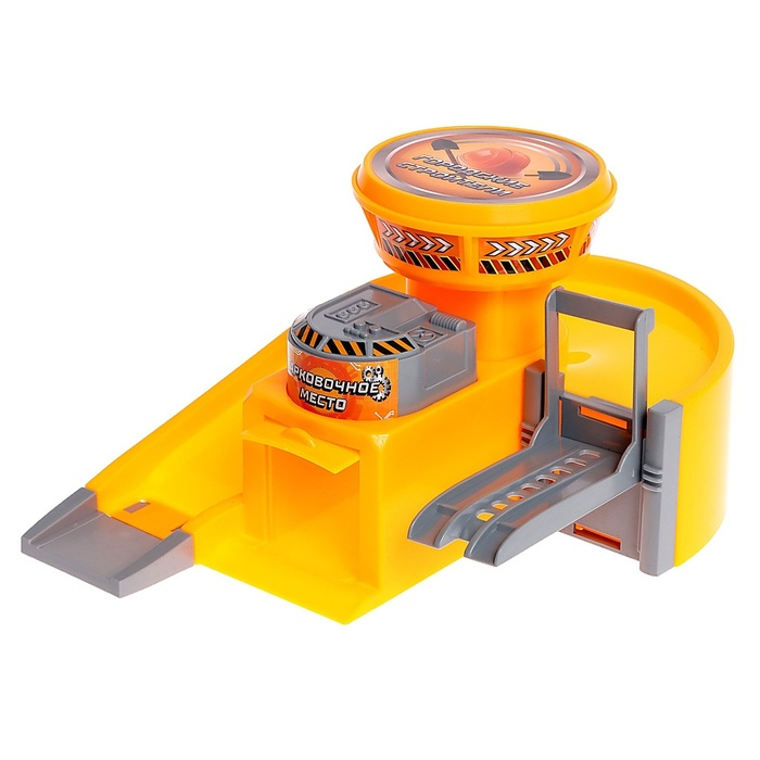 Парковка «Стройплощадка», с 2 металлическими машинами Парковка «Стройплощадка», с 2 металлическими машинами