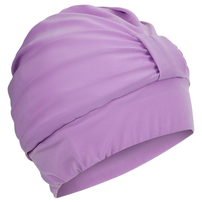 Шапочка для плавания взрослая ONLYTOP, тканевая, обхват 54-60 см, цвет сиреневый Шапочка для плавания взрослая ONLYTOP, тканевая, обхват 54-60 см, цвет сиреневый