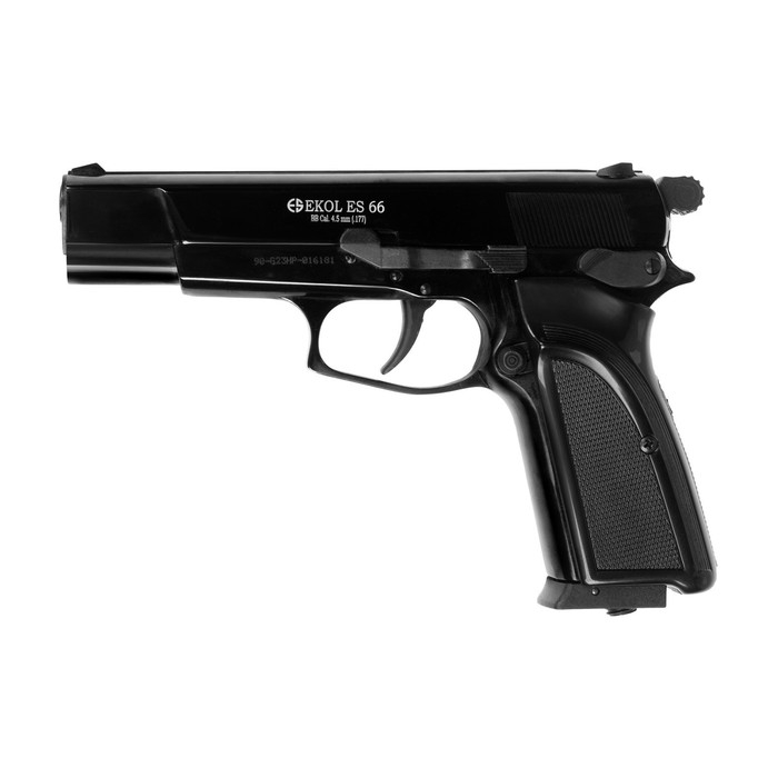 Пистолет пневматический  Пистолет пневматический "Ekol ES 66" кал. 4.5 мм, 3 Дж, корп. - металл