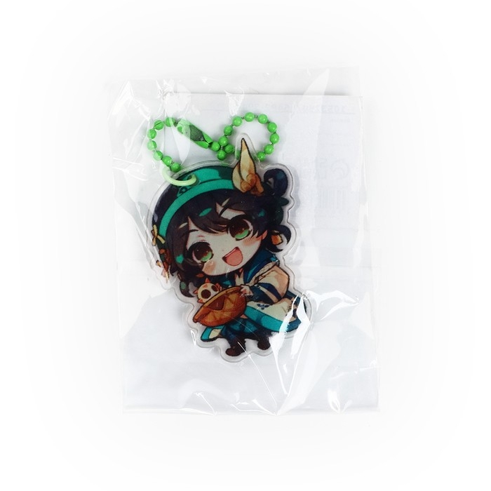 Брелок для ключей акриловый на цепочке «Девочка», 3.8 х 9 см Брелок для ключей акриловый на цепочке «Девочка», 3.8 х 9 см