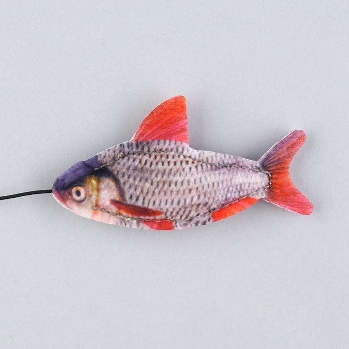 Дразнилка с игрушкой «Краснопёрка», 6,5см Дразнилка с игрушкой «Краснопёрка», 6,5см