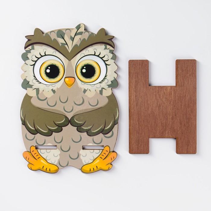 Подставка под телефон "Совунья", ламинация, 14,4х9,5 см