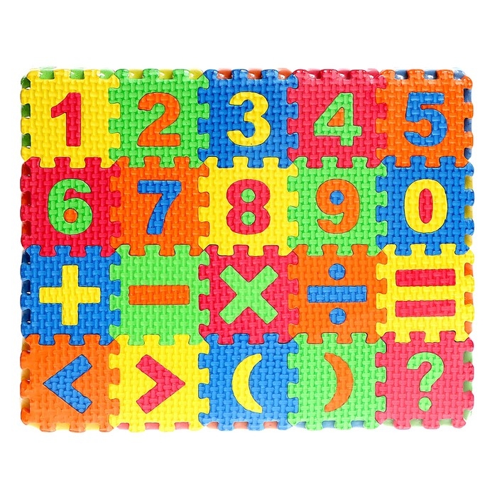 Коврик-пазл «Учимся считать» Коврик-пазл «Учимся считать»