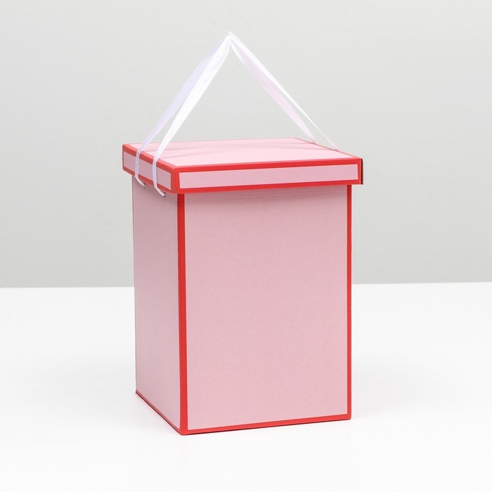 Коробка складная, красная, 17 х 25 см Коробка складная, красная, 17 х 25 см