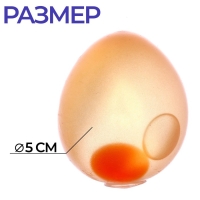 Мялка антистресс «Яичко», с жидкостью, цвета МИКС, в шоубоксе