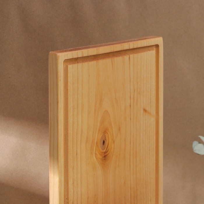 Доска разделочная деревянная с кровостоком Adelica, 50×20×2 см, покрыта маслом, цельная берёза Доска разделочная деревянная с кровостоком Adelica, 50×20×2 см, покрыта маслом, цельная берёза
