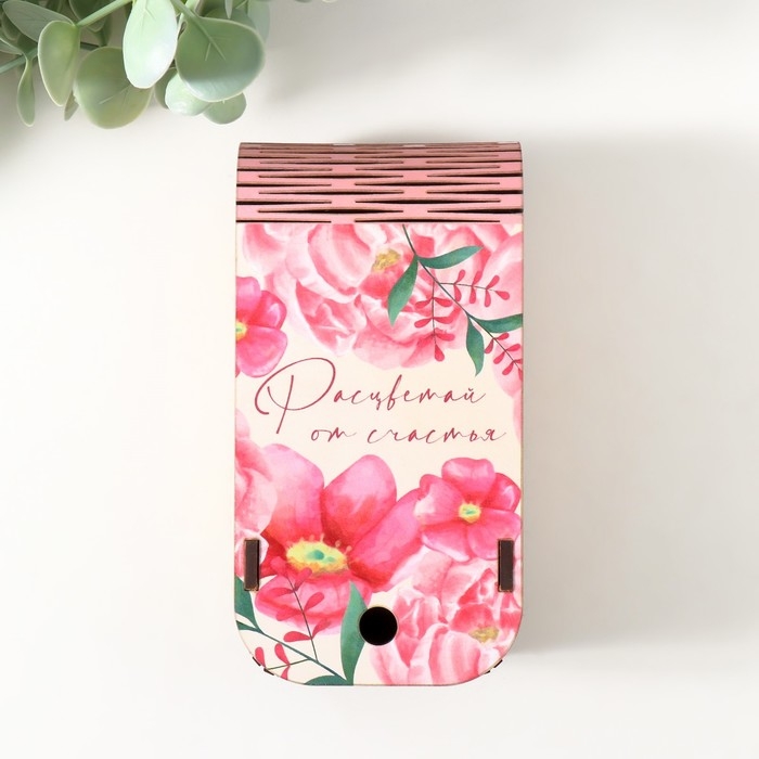 Шкатулка  Шкатулка "Расцветай" 13х7х4 см