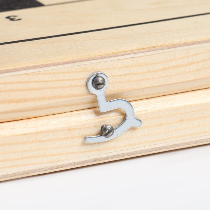 Шашки деревянные, настольная игра  Шашки деревянные, настольная игра "Стоклеточные", международные, с доской 40 х 40 х 3.5 см