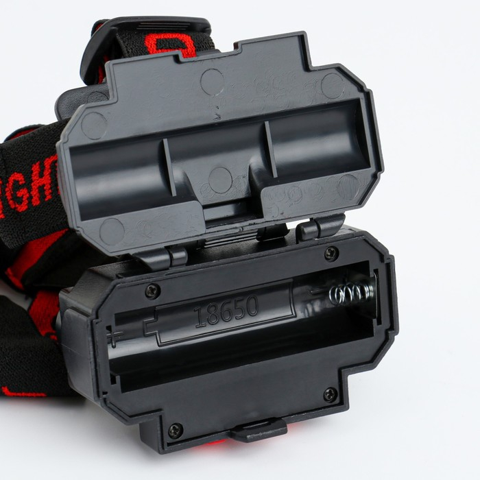 Фонарь налобный аккумуляторный  Фонарь налобный аккумуляторный "Мастер К", 3 режима, от USB, 5 х 8 см