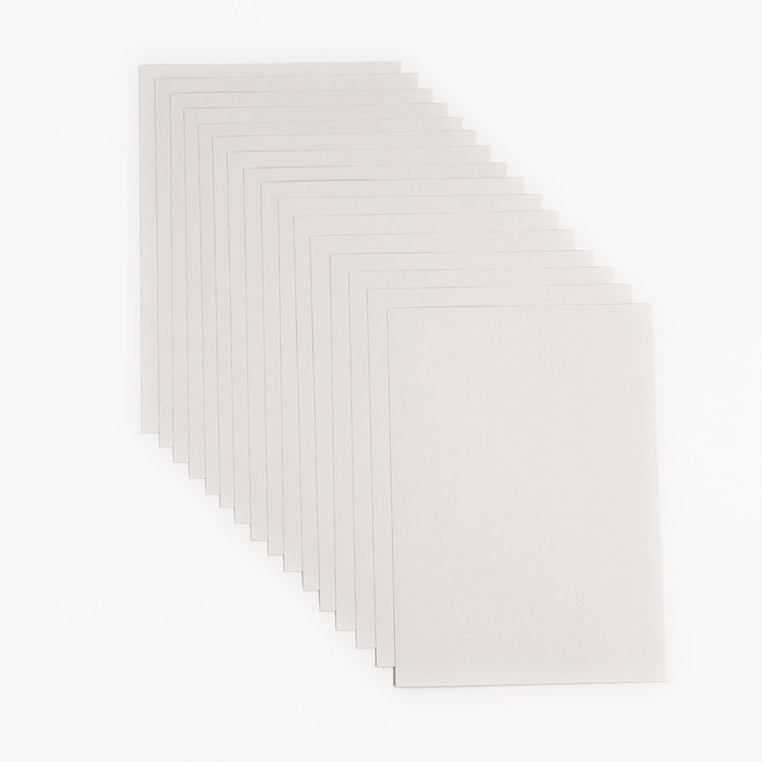 Картон белый, А4, 16 листов, немелованный, односторонний, в папке, 220, г/м&sup2;, Минни Маус