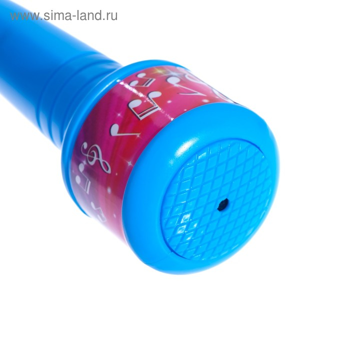 Микрофон «Ты звезда», цвет голубой Микрофон «Ты звезда», цвет голубой