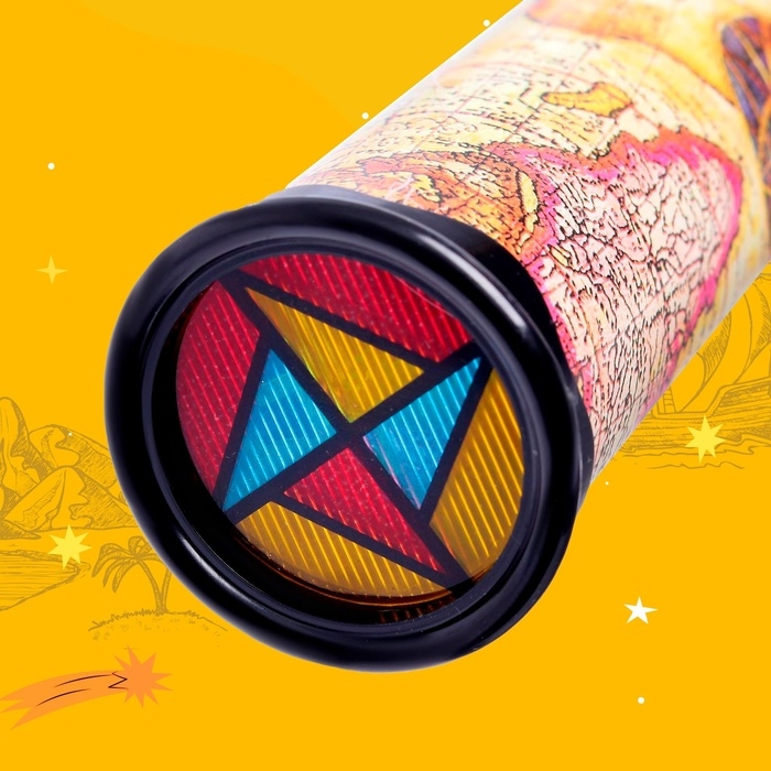 Калейдоскоп «Карта путешественника», 29 см, МИКС Калейдоскоп «Карта путешественника», 29 см, МИКС