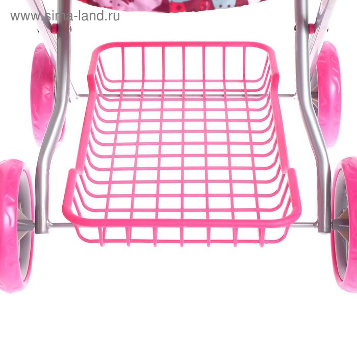 Коляска для кукол, универсальная, с корзиной Коляска для кукол, универсальная, с корзиной