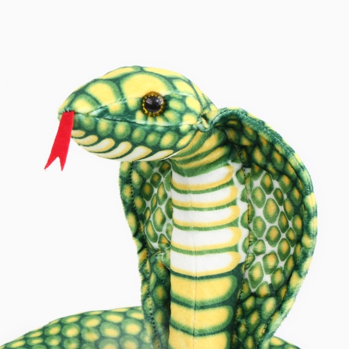 Мягкая игрушка «Кобра», 200 см, цвет зелёный Мягкая игрушка «Кобра», 200 см, цвет зелёный