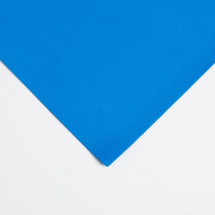 Фоамиран матовый 50х50см 1 мм, синий Фоамиран матовый 50х50см 1 мм, синий