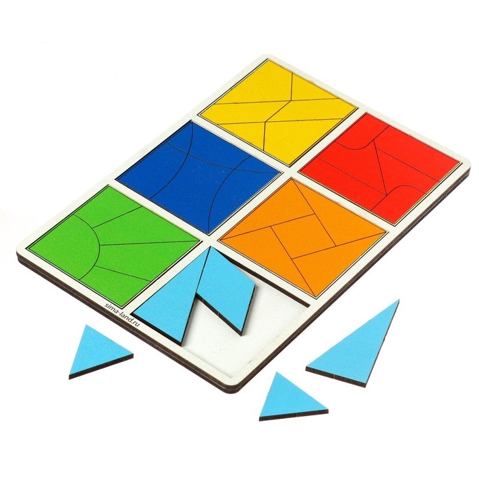 Квадраты Никитина 3 уровень, 6 квадратов Квадраты Никитина 3 уровень, 6 квадратов