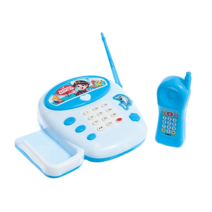 Музыкальный телефончик «Весёлое путешествие», русская озвучка, цвет голубой Музыкальный телефончик «Весёлое путешествие», русская озвучка, цвет голубой