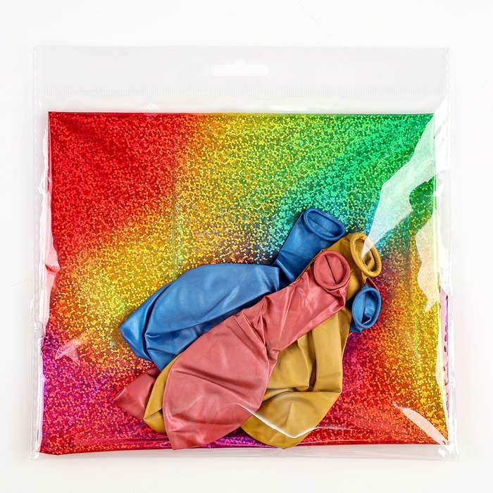 Набор шаров &laquo;Сердечко. Градиент&raquo;, латекс, фольга набор 7 шт.